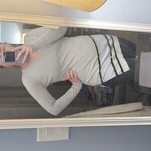 Ricki's Light Gray Knit Top